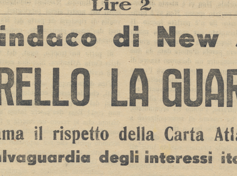 Fiorello La Guardia, 1944