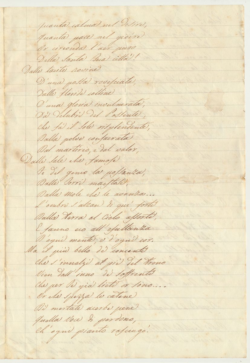 Cesare Malpica. 23 luglio 1846