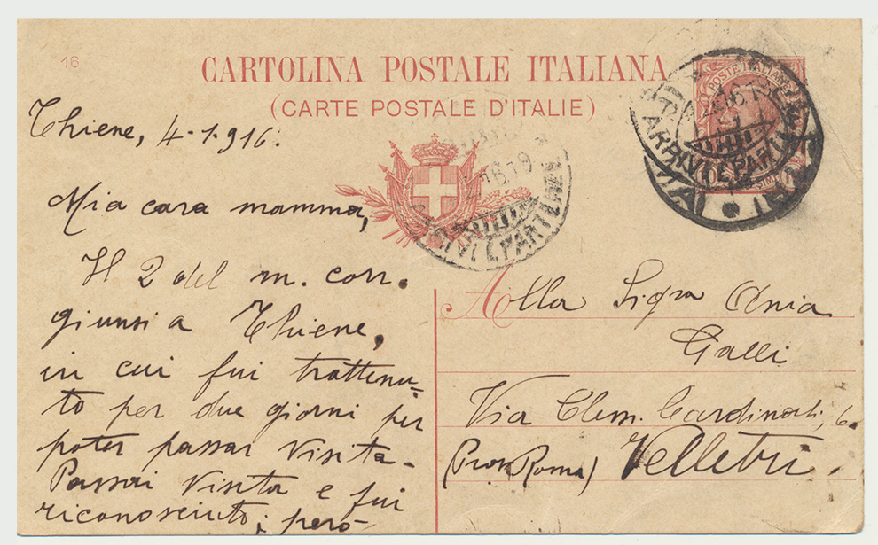Remo Galli, Thiene, 4-1-1916