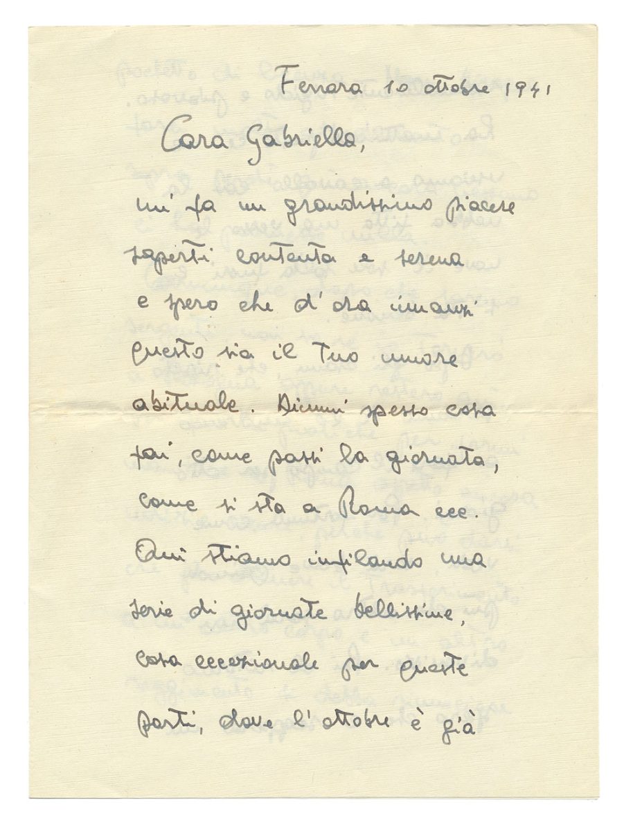 Mario Monicelli. 10 ottobre 1941