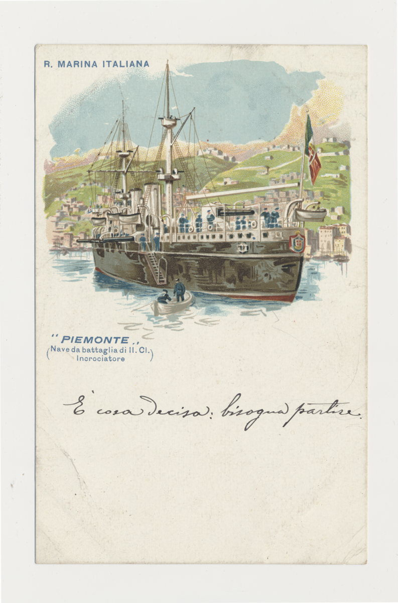 Regia Marina, Piemonte, Incrociatore, 1900